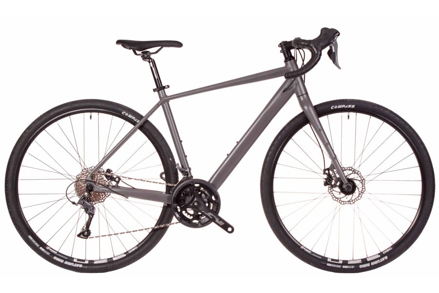 Crest Gravel-Bike Crest Split 16V Grau