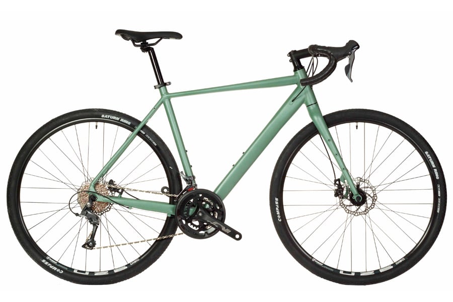 Crest Gravel-Bike Crest Split 16V Grün