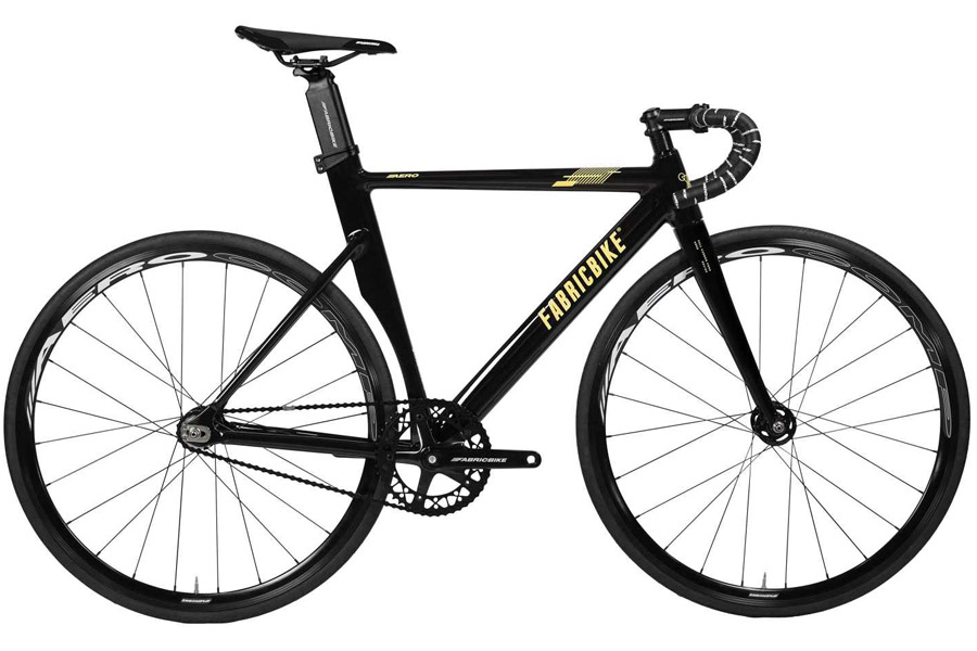 FabricBike Bahnrad FabricBike Aero Glossy Black & Gold