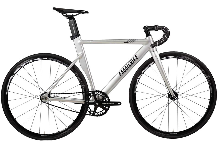 FabricBike Bahnrad FabricBike Aero Space Grey & Black
