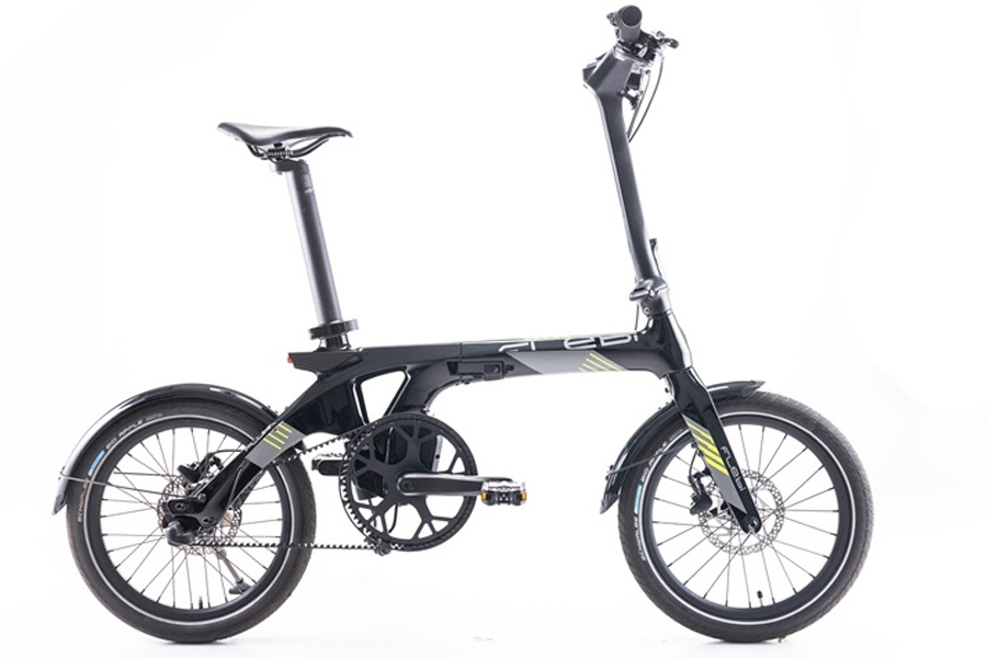 Flebi E-Klapprad Flebi Pluma Schwarz