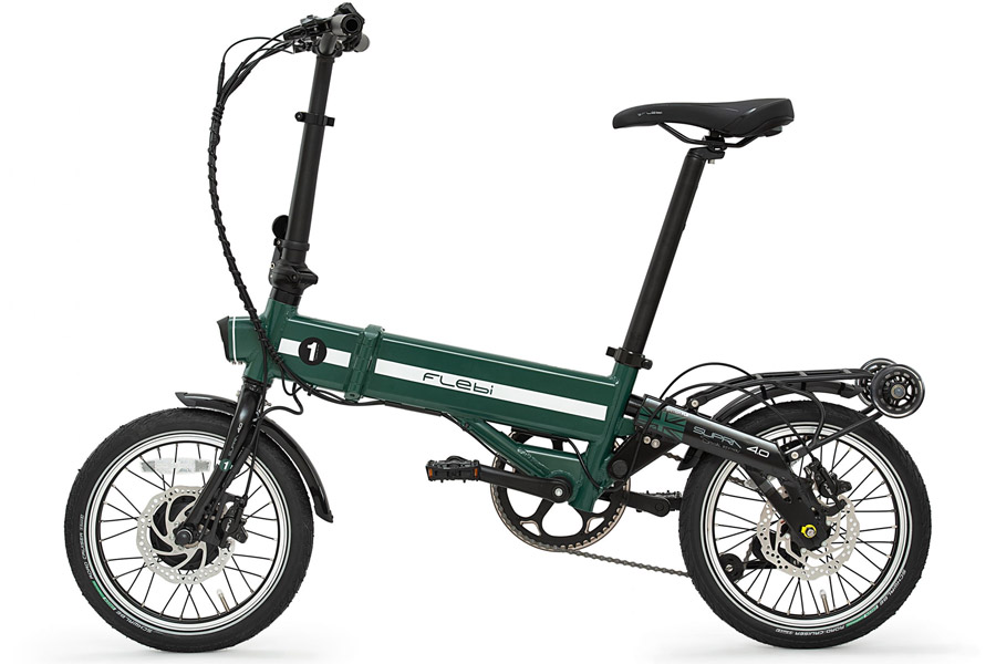 Flebi E-Klapprad Flebi Supra 4.0 Grün