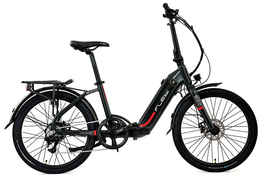 Flebi E-Klapprad Flebi Swan 24" Grey Raptor