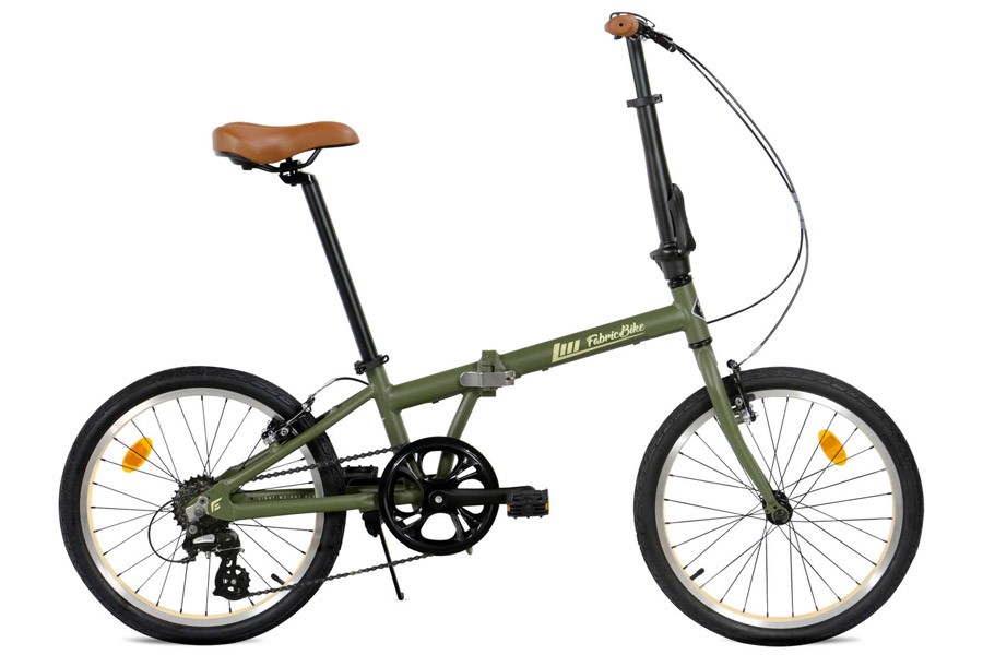 FabricBike Klapprad FabricBike Folding 7V Cayman Green