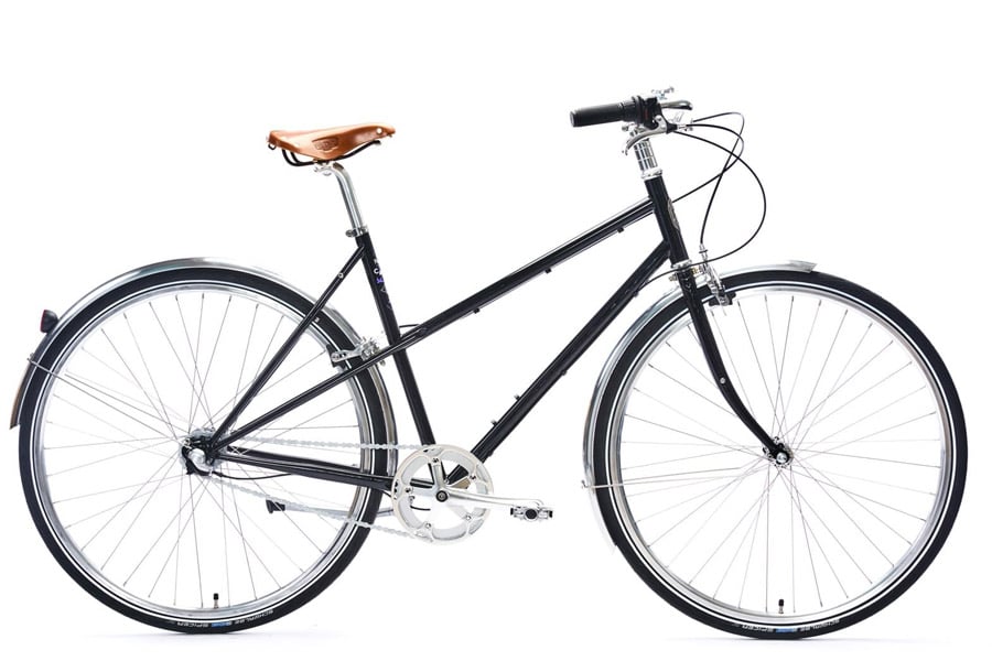 Pelago Vintage City-Bike Damen Pelago Capri Schwarz