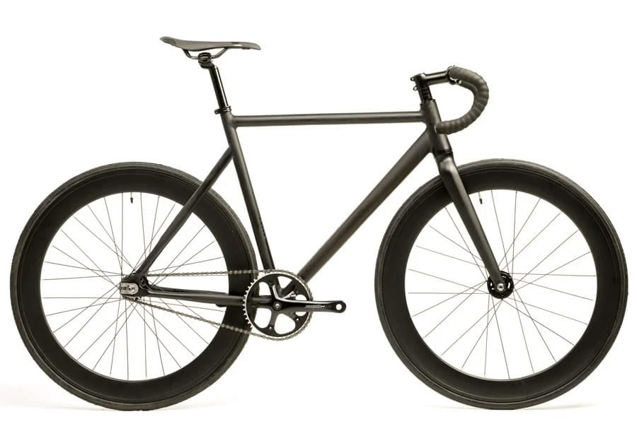 Santafixie Fixie-Fahrrad Santafixie Raval Naked Edition Matte Black 60 mm